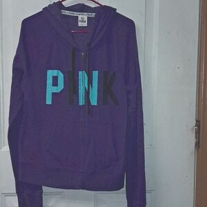 Pink VS Purple Woman's Large Full Zip Hoodie. 2012